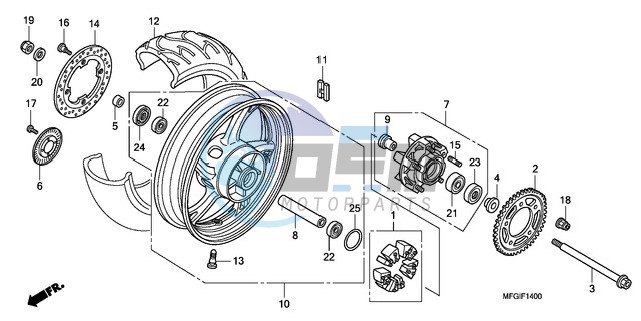 REAR WHEEL