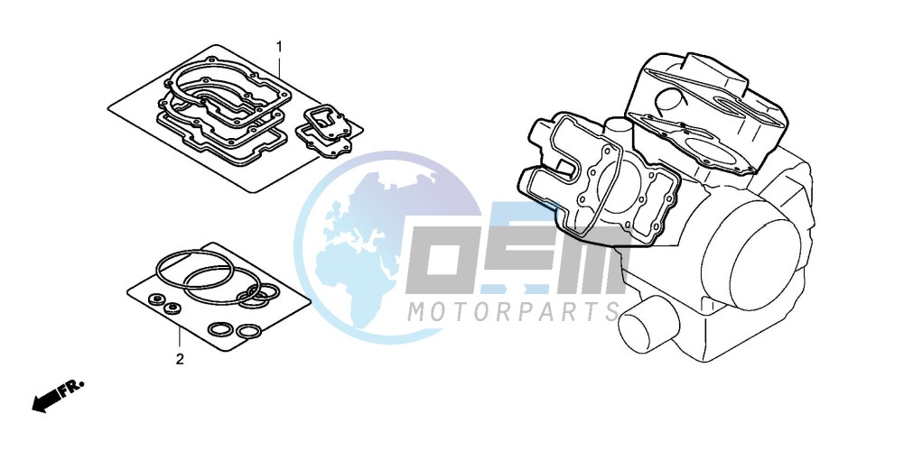 GASKET KIT A