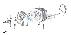 PK50M WALLAROO drawing CYLINDER/CYLINDER HEAD