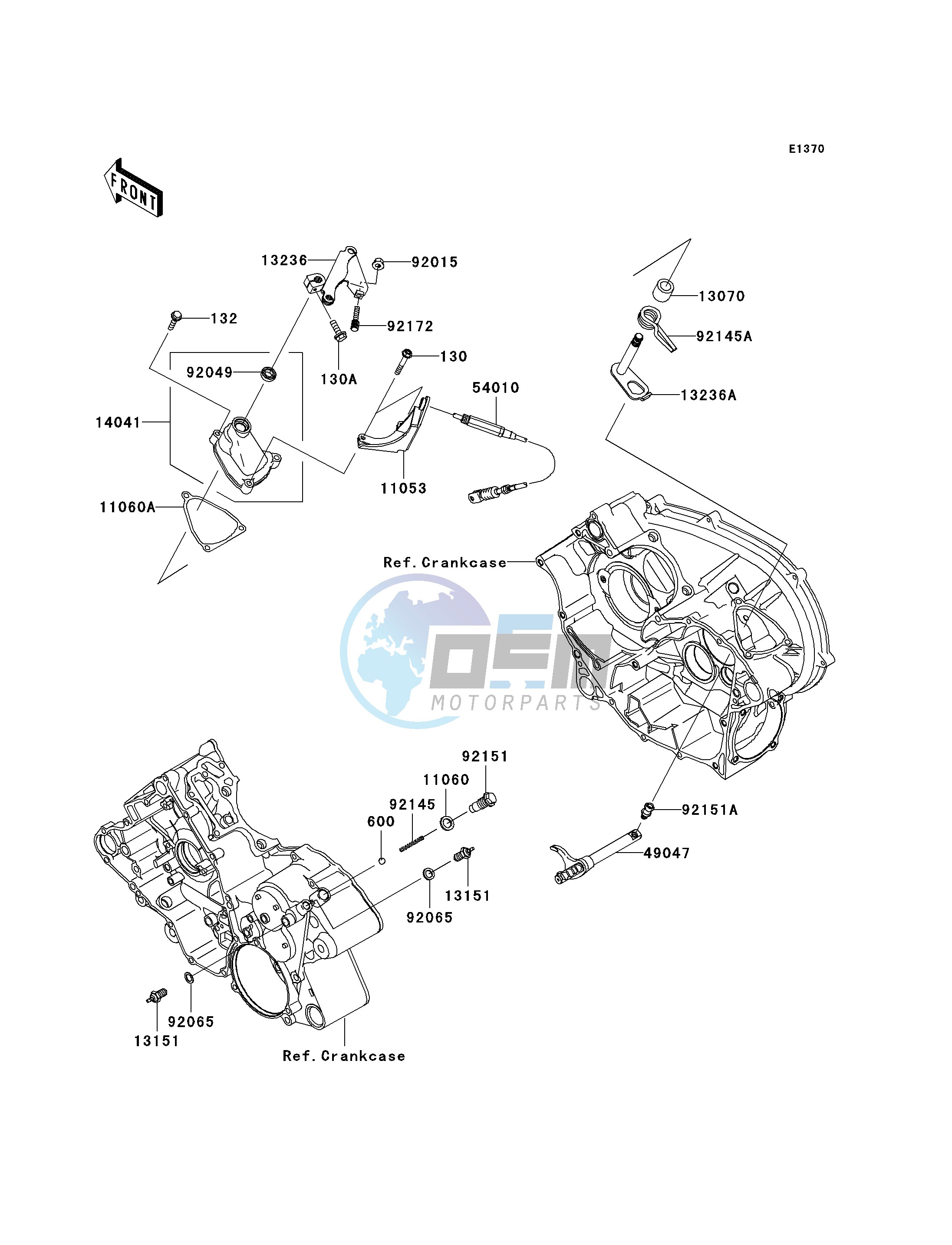 GEAR CHANGE MECHANISM