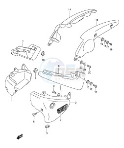 VL250 (E2) drawing FRAME COVER