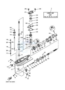 50HWHDL drawing LOWER-CASING-x-DRIVE-1