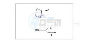 XL700V9 Europe Direct - (ED / SPC) drawing H/G SUB KIT