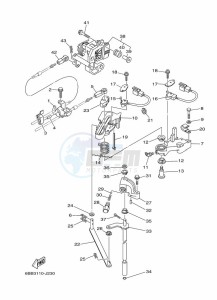 F225BETX drawing THROTTLE-CONTROL