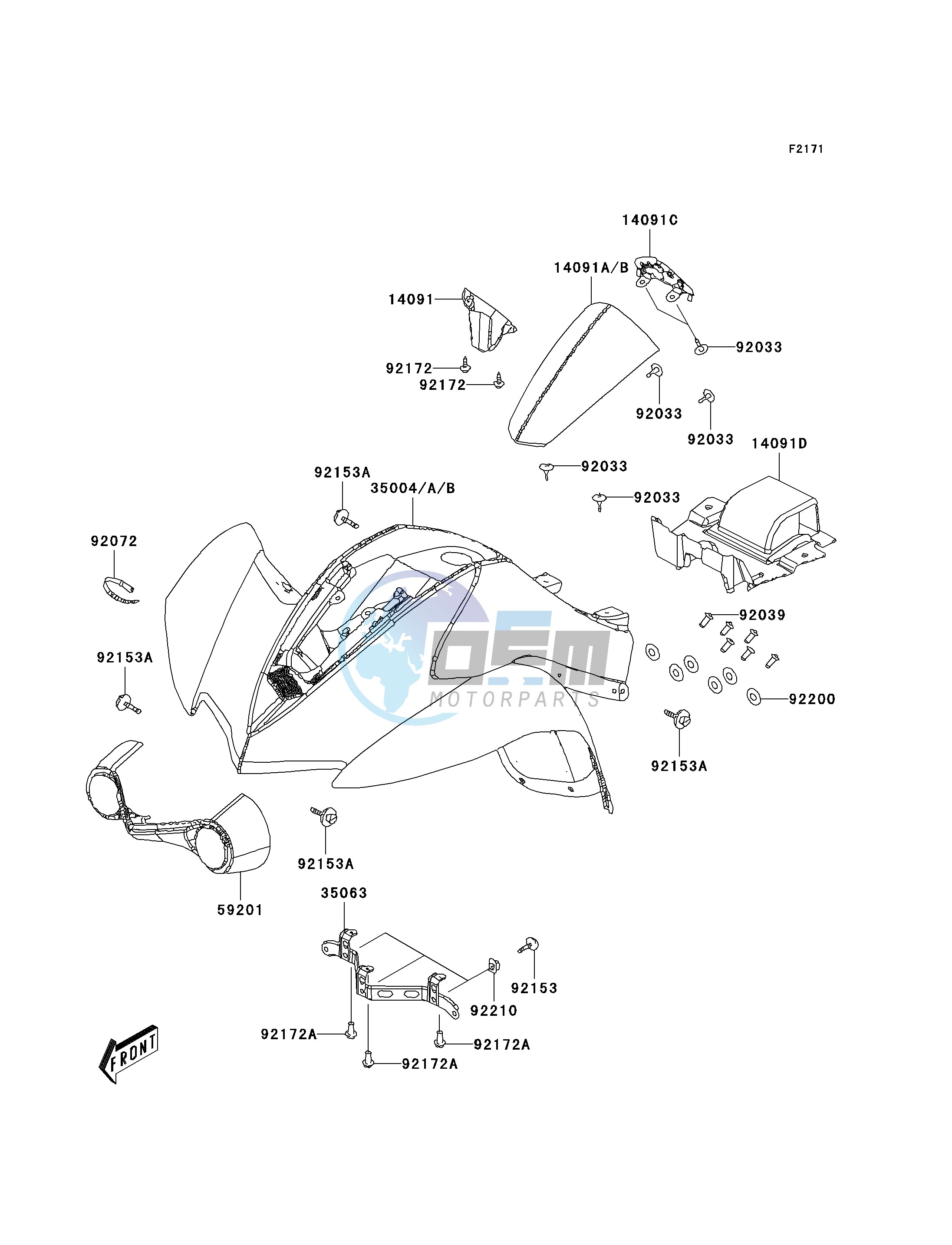 FRONT FENDER-- S- -