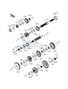 1400GTR ABS ZG1400EGF FR GB XX (EU ME A(FRICA) drawing Transmission