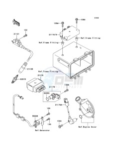 KVF360 KVF360-B3 EU drawing Ignition System