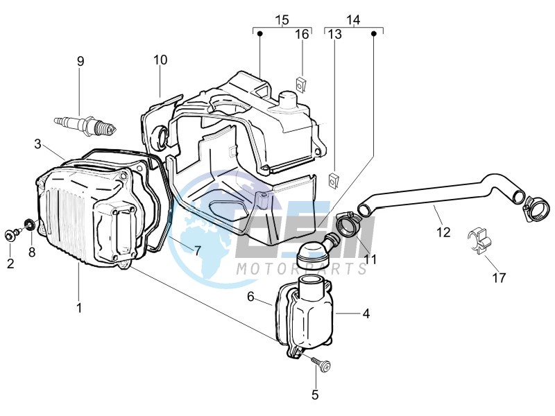 Cylinder head cover