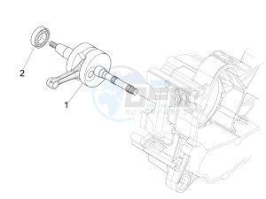 Fly 50 4t 4v (USA) drawing Crankshaft