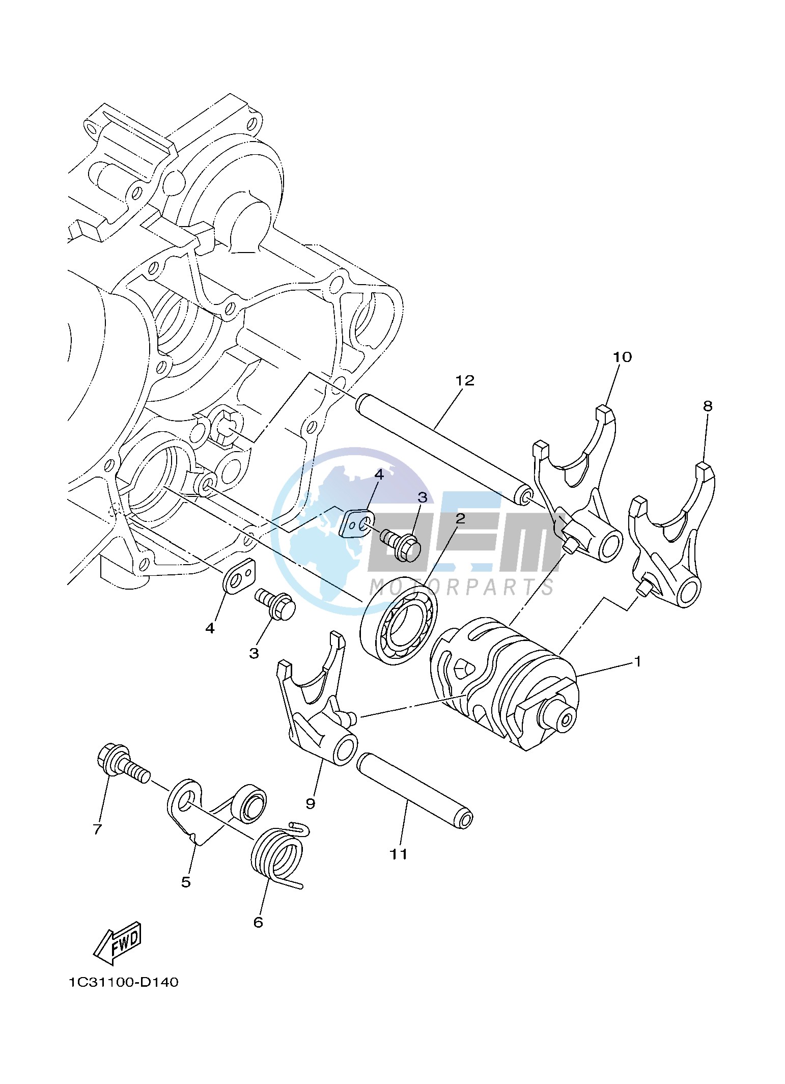 SHIFT CAM & FORK