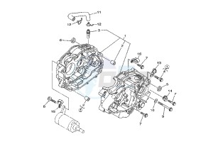 TW 125 drawing CRANKCASE