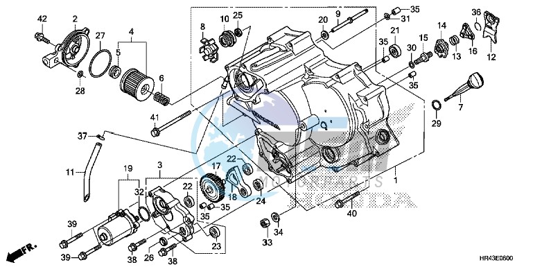 FRONT CRANKCASE COVER