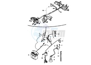 BW'S NEXT GENERATION CAT. 50 drawing WIRING HARNESS