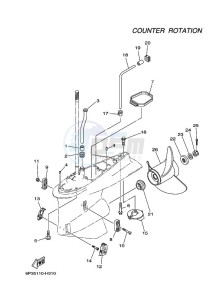 FL250BET1X drawing PROPELLER-HOUSING-AND-TRANSMISSION-4