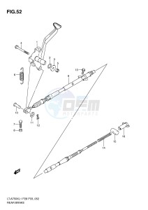 LT-A750X (P28-P33) drawing REAR BRAKE