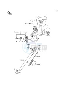 ER-6n ABS ER650B8F GB XX (EU ME A(FRICA) drawing Stand(s)