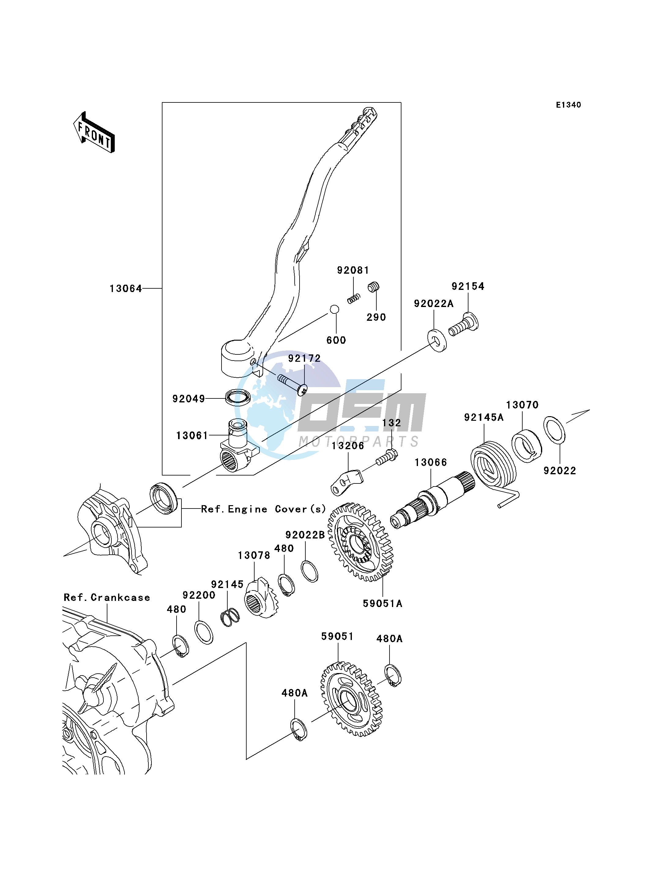 KICKSTARTER MECHANISM