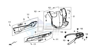 HD2 200 drawing UNDERTAIL/ BATTERY COVER