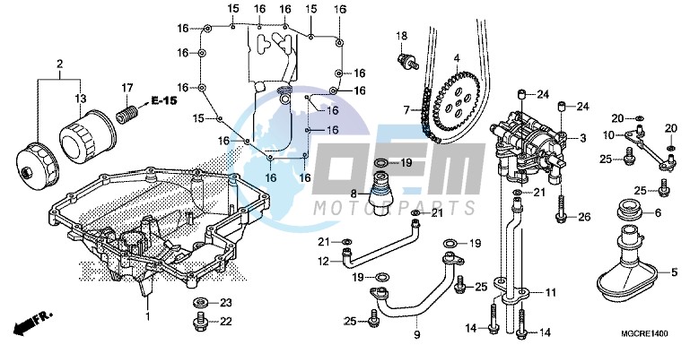 OIL PAN/OIL PUMP