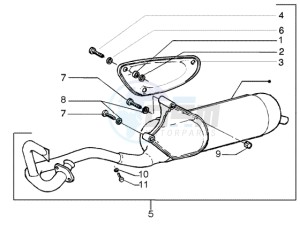 NRG 50 power DT drawing Catalytic silencer