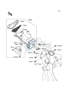 NINJA_ZX-6R ZX636C6F FR GB XX (EU ME A(FRICA) drawing Air Duct