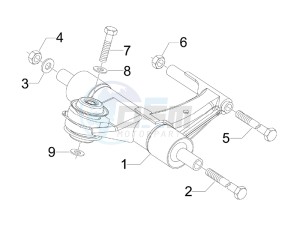 S 50 2T (25 Kmh) B-NL drawing Swinging arm