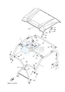 YXE700E YXE70WPHG WOLVERINE EPS CAMO (2MB9) drawing GUARD 2