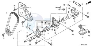 GL1800A France - (F / CMF) drawing OIL PUMP