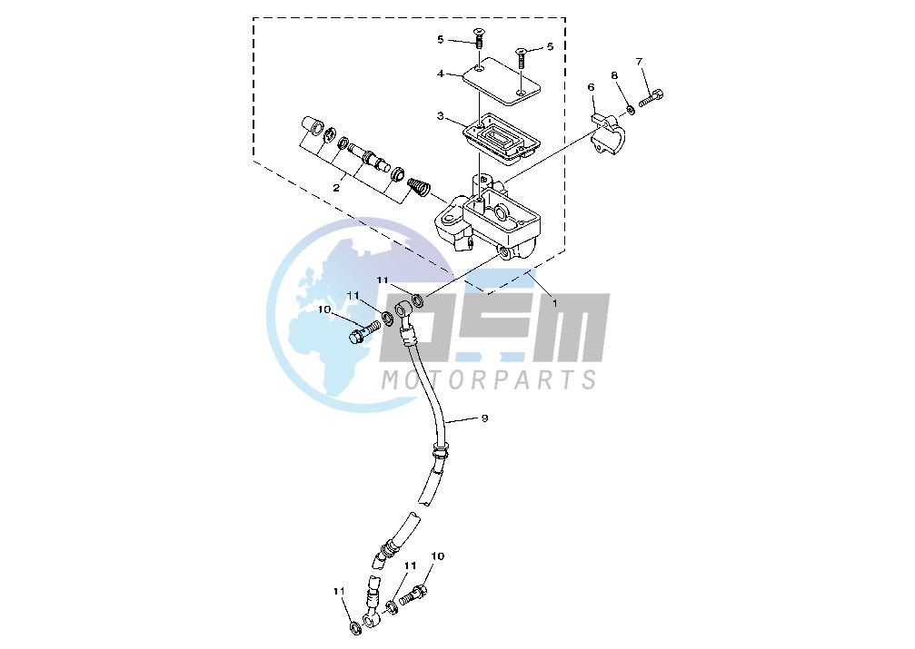 FRONT MASTER CYLINDER