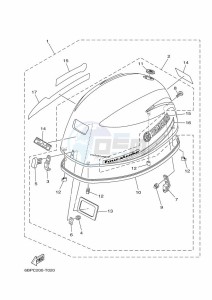 F25DMHL drawing TOP-COWLING