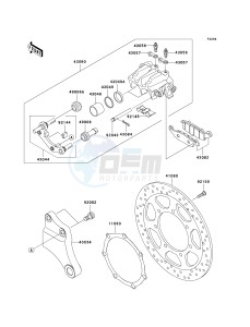 VN 2000 F [VULCAN 2000 CLASSIC LT] (6F-7F) F7F drawing REAR BRAKE