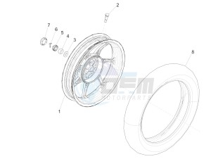 LIBERTY 50 IGET 4T 3V E4-2020 (APAC) drawing Rear wheel