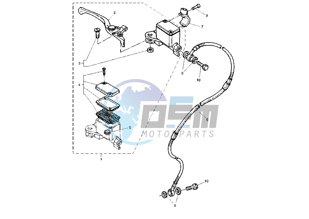 FRONT MASTER CYLINDER