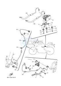 MT-10 MTN1000 (B5Y6) drawing ELECTRICAL 3