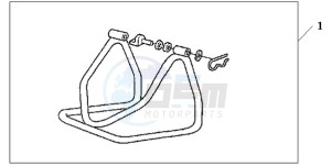 CBR1000RA9 Europe Direct - (ED / ABS MME REP) drawing MAINTENANCE STAND