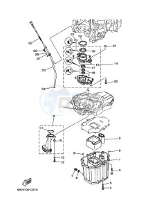 FL200AETX drawing VENTILATEUR-DHUILE