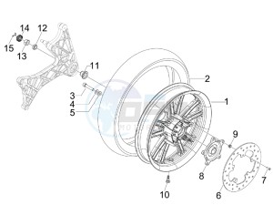 Nexus 300 ie e3 drawing Rear Wheel