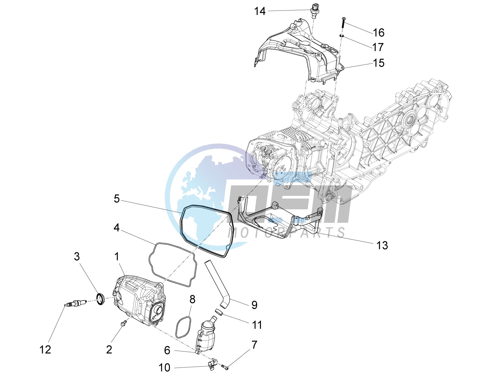 Cylinder head cover