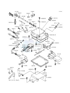 JT 750 A [ST] (A1-A2) [ST] drawing IGNITION SYSTEM