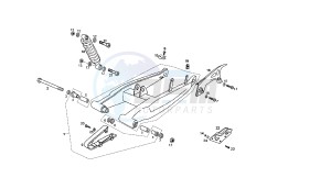 SENDA SM X-RACE - 50 CC VTHSR2E1A EU2 drawing SWING ARM - SHOCK ABSORBER