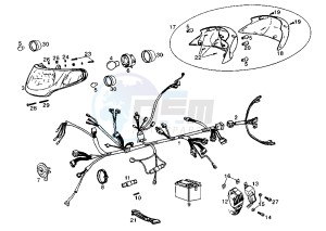 ATLANTIS - 50 cc drawing ELECTRICAL DEVICES