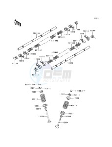 ZX 900 B [NINJA ZX-9R] (B4) [NINJA ZX-9R] drawing VALVE-- S- -