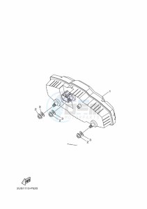 YXM700E YX70MPL (B5FP) drawing METER