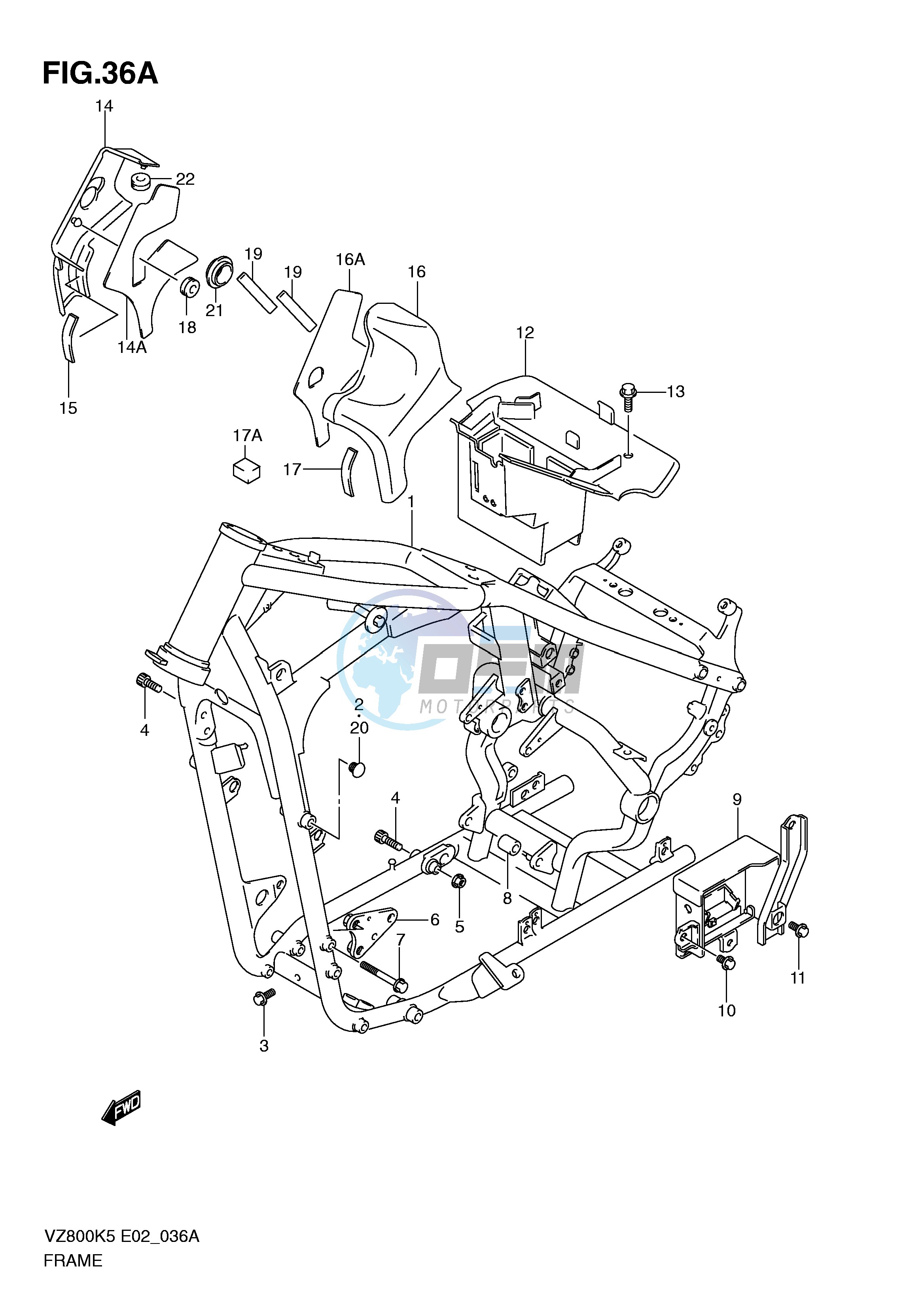 FRAME (MODEL K9)