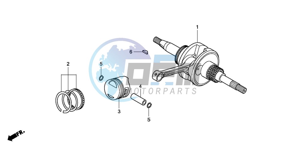 CRANKSHAFT/PISTON