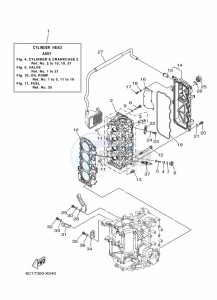 F50FETL drawing CYLINDER--CRANKCASE-2