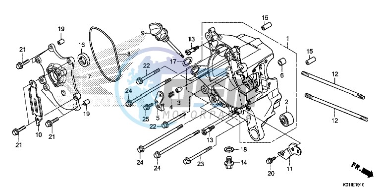 RIGHT CRANKCASE