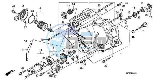 FRONT CRANKCASE COVER