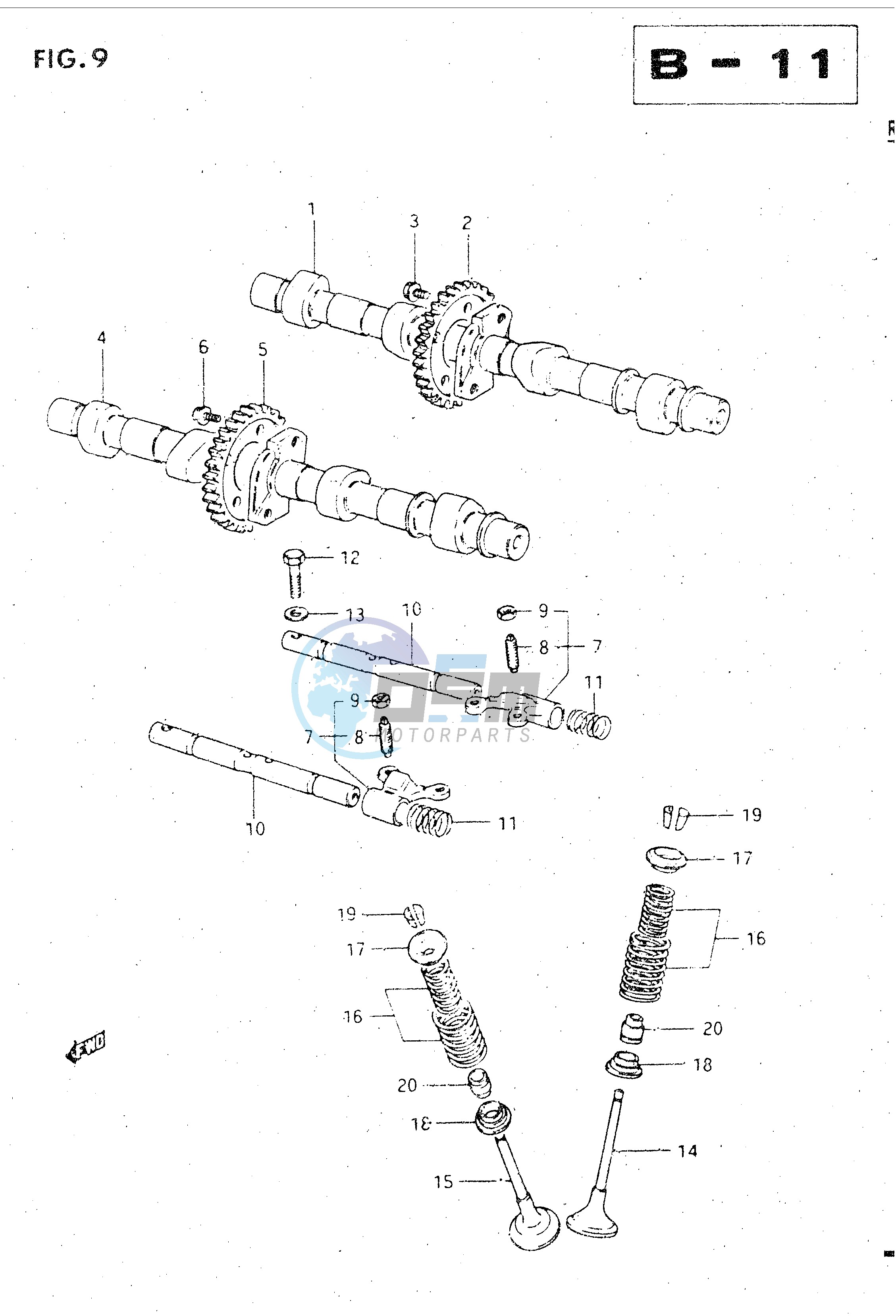 CAM SHAFT - VALVE