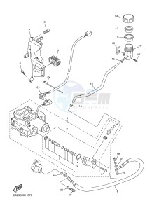 FJR1300AE FJR1300AS (1MD4 1MD5) drawing CLUTCH ACTUATOR